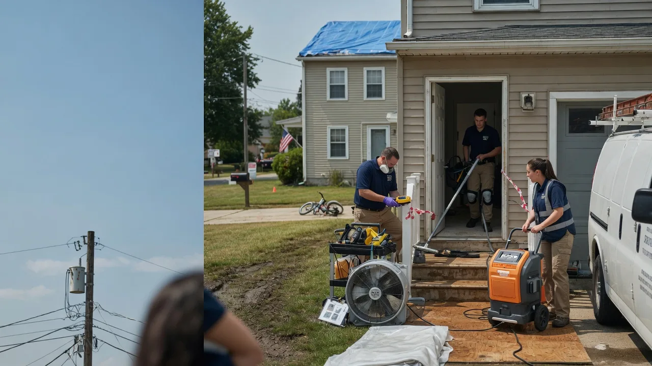 Water Damage Repair in Verdunville, WV near me